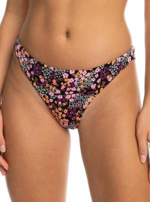 Abajo De Bikini Roxy Printed Beach Classics Cheeky | 384MQARJC