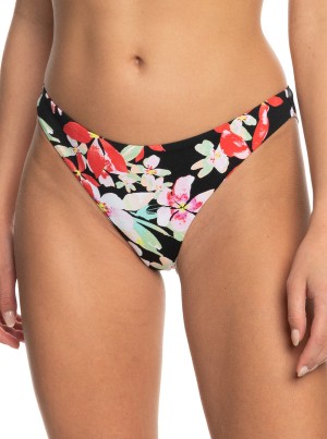 Abajo De Bikini Roxy Printed Beach Classics Cheeky | 039GAJDUC