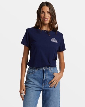 Camiseta Roxy Get Lost In The Moment Boyfriend | 340YCMJDL