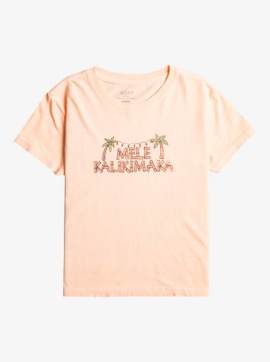 Camiseta Roxy Mele Tiki Friend Niña | 635TWNLPB