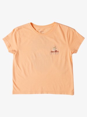 Camiseta Roxy Palm Arcana Boyfriend Niña | 310LGTEUI