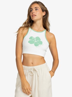 Camiseta Tirantes Roxy Honestly Ok Cropped | 689YLIBDA