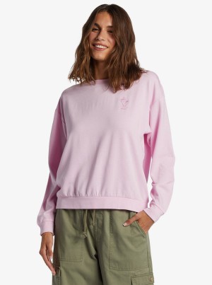 Ropa De Casa Roxy Surfing By Moonlight Crew Neck | 397APZQOR