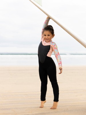 Ropa de Baño Roxy 3/2mm Prologue Back Zip Wetsuit Niña | 671KNQDTL