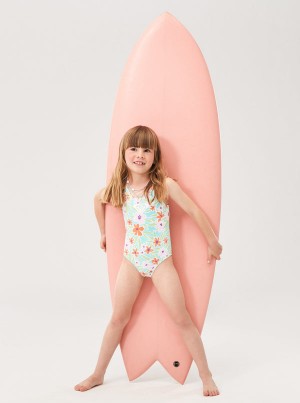 Ropa de Baño Roxy Hawaiian Spirit One-Piece Niña | 136ELKVFR