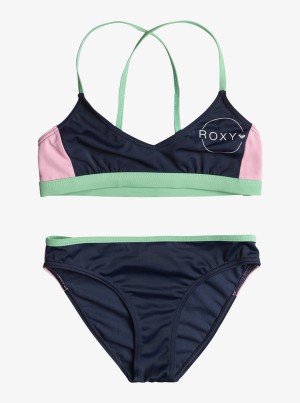 Ropa de Baño Roxy Ilacabo Active Atléticos Set Niña | 931LMPCDV