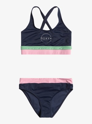 Ropa de Baño Roxy Ilacabo Active Set Niña | 785XRIEVH