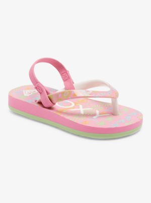 Sandalias Roxy Pebbles Niña | 340KACMXG