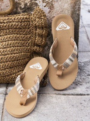 Sandalias Roxy Porto Raffia | 023IZTSEY