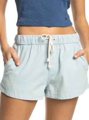 Short Roxy Go To The Beach Denim | 835RNMAZQ