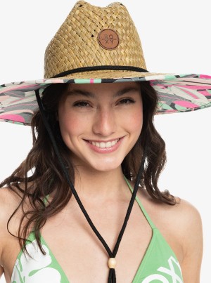 Sombreros Roxy Pina To My Colada Printed Sun | 062WOPHTX