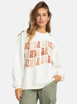 Sudadera con Capucha Roxy Lineup Oversized | 629MIGAOC