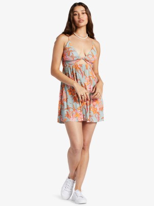 Vestido Roxy Evening Glow Tiras Mini | 738REOBZJ