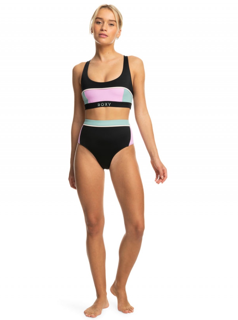 Abajo De Bikini Roxy Active High Cintura | 318OWFUMI