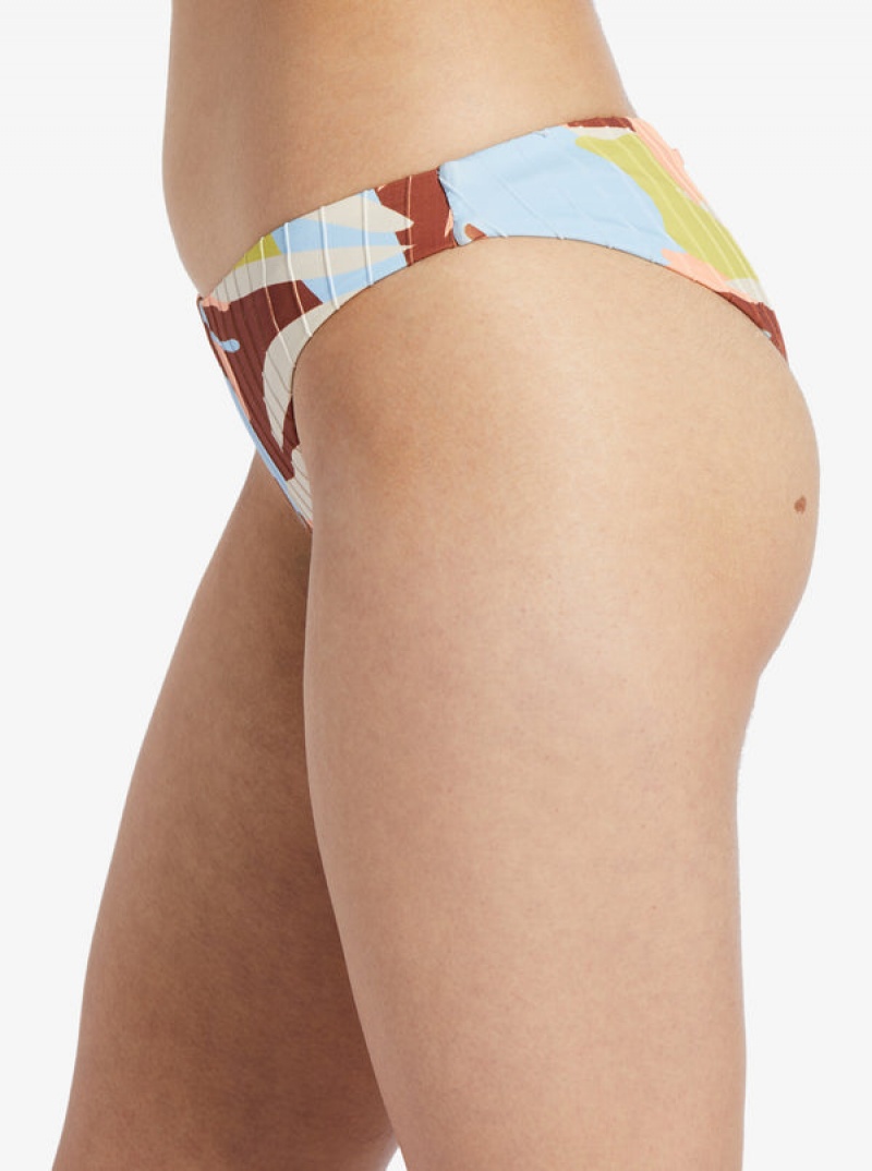 Abajo De Bikini Roxy Floradelic Cheeky Printed | 176SALGWR