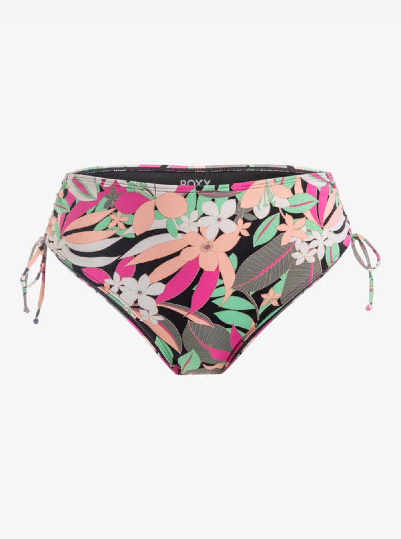 Abajo De Bikini Roxy Printed Beach Classics Moderate Side-Tie | 051SOADVG