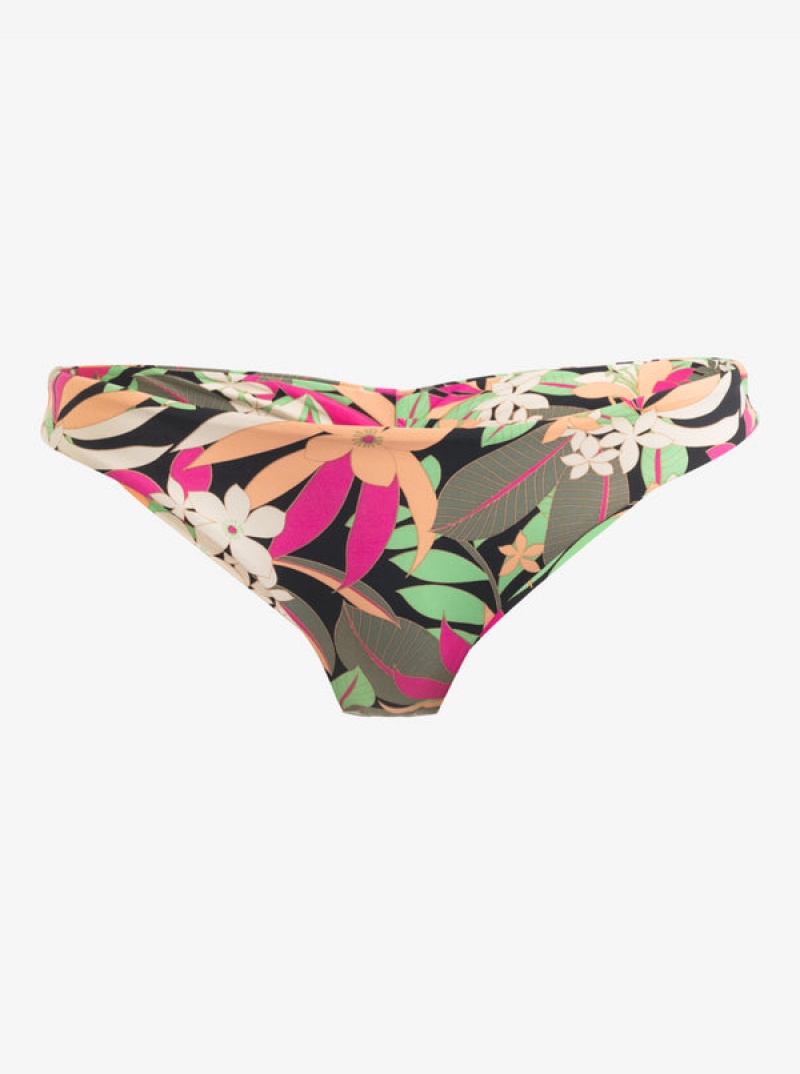 Abajo De Bikini Roxy Printed Beach Classics Cheeky | 029HEKBLA