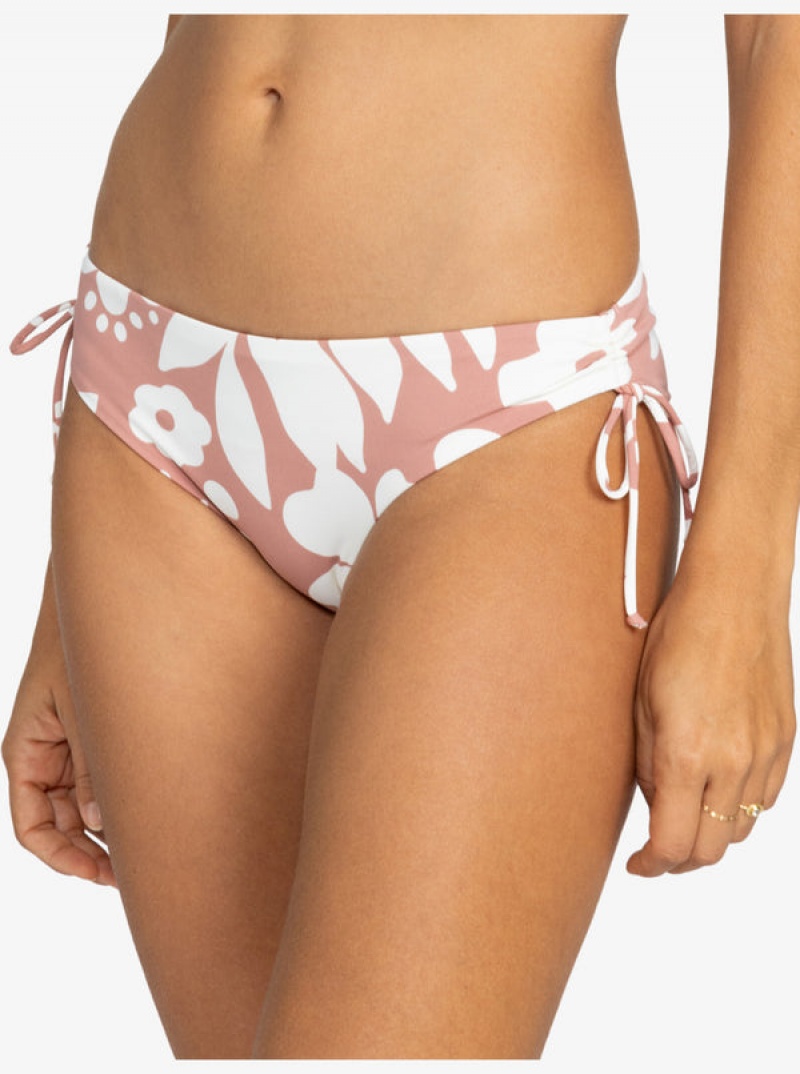 Abajo De Bikini Roxy Printed Beach Classics Hipster | 018FODHCL