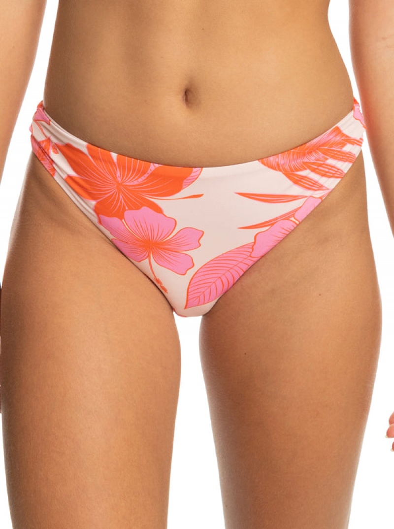 Abajo De Bikini Roxy Printed Beach Classics Hipster | 530DAGXNS