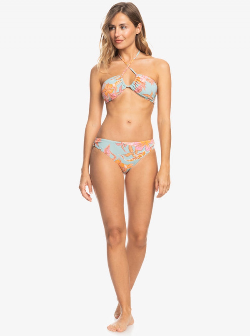 Abajo De Bikini Roxy Printed Beach Classics Hipster | 276WNBXSG