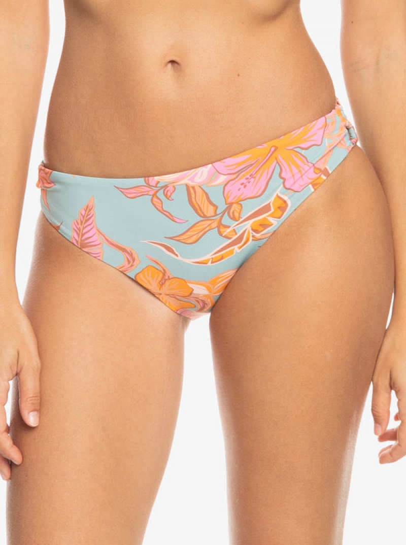 Abajo De Bikini Roxy Printed Beach Classics Hipster | 276WNBXSG