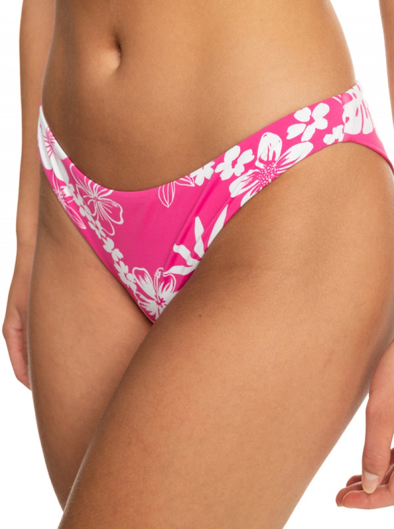 Abajo De Bikini Roxy Printed Beach Classics Cheeky | 956WPUOYK