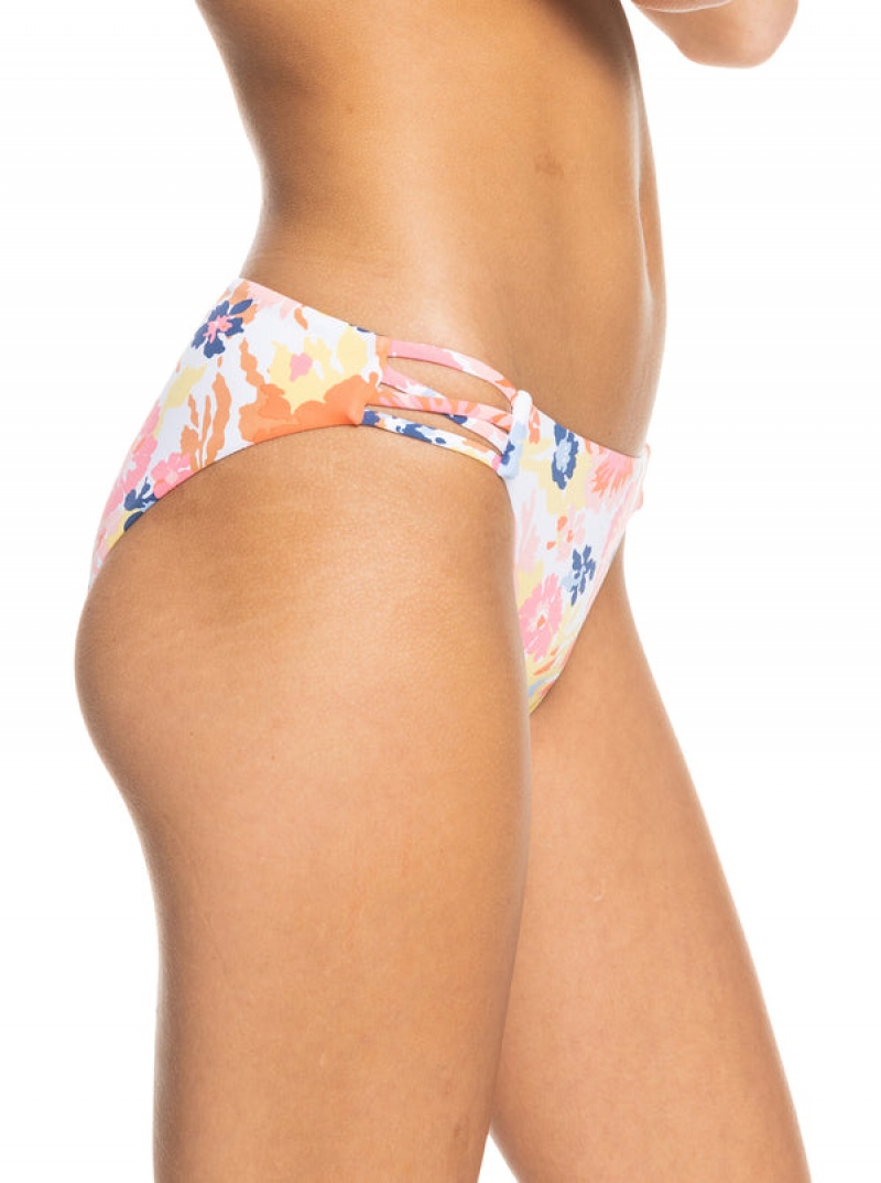 Abajo De Bikini Roxy Printed Beach Classics Hipster | 546LMUCKO