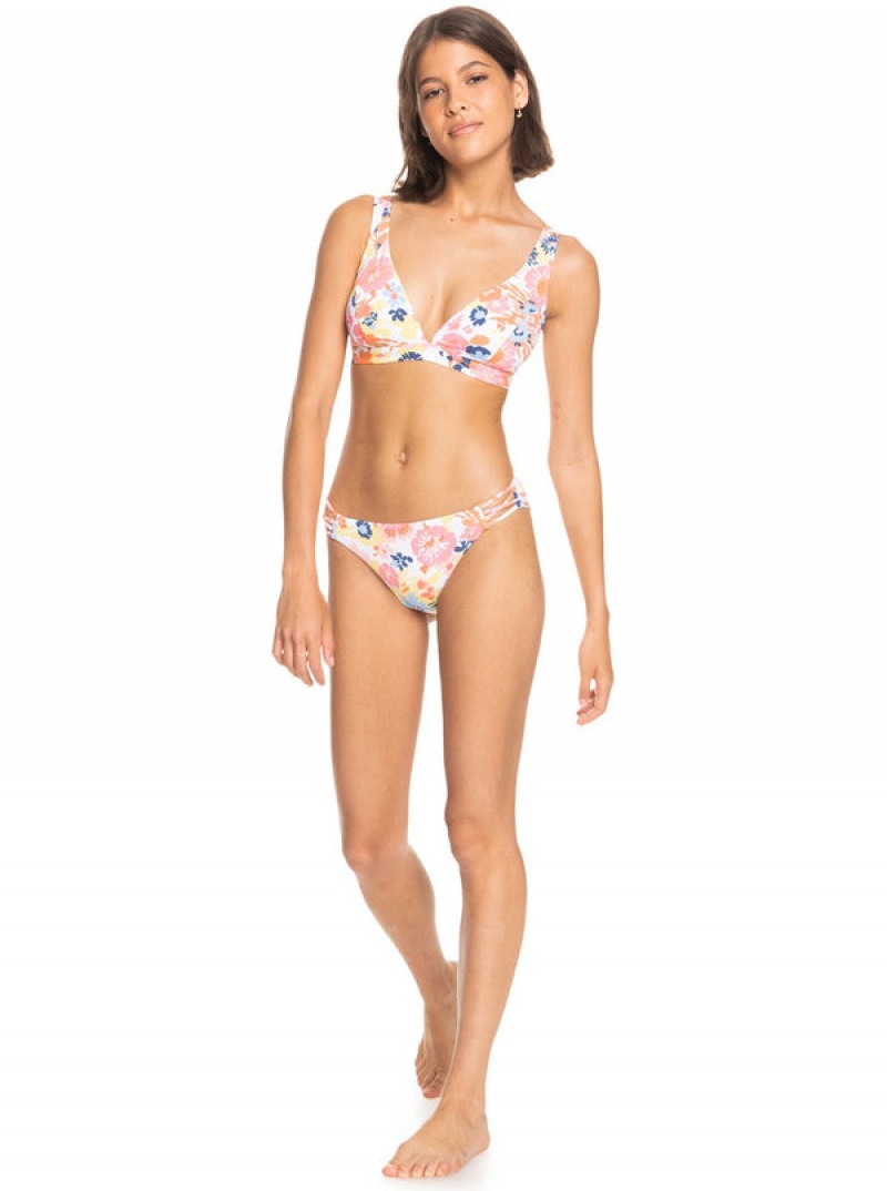 Abajo De Bikini Roxy Printed Beach Classics Hipster | 546LMUCKO