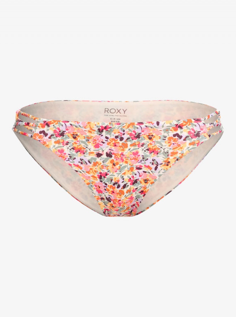 Abajo De Bikini Roxy Printed Beach Classics Hipster | 086BGFJPY