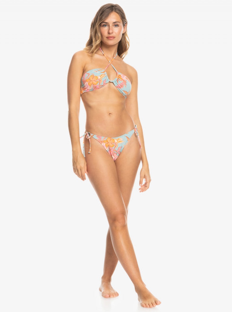 Abajo De Bikini Roxy Printed Beach Classics Cheeky | 234FSCAJU