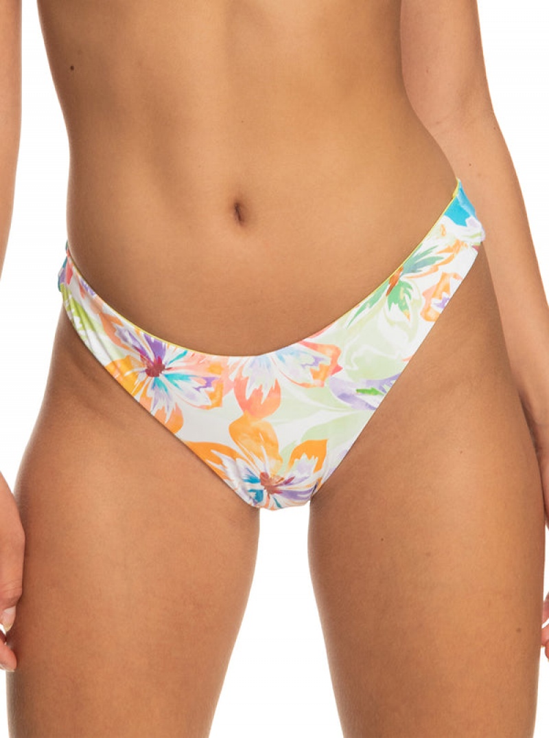 Abajo De Bikini Roxy Retro Reversible Cheeky | 208XJUEZW