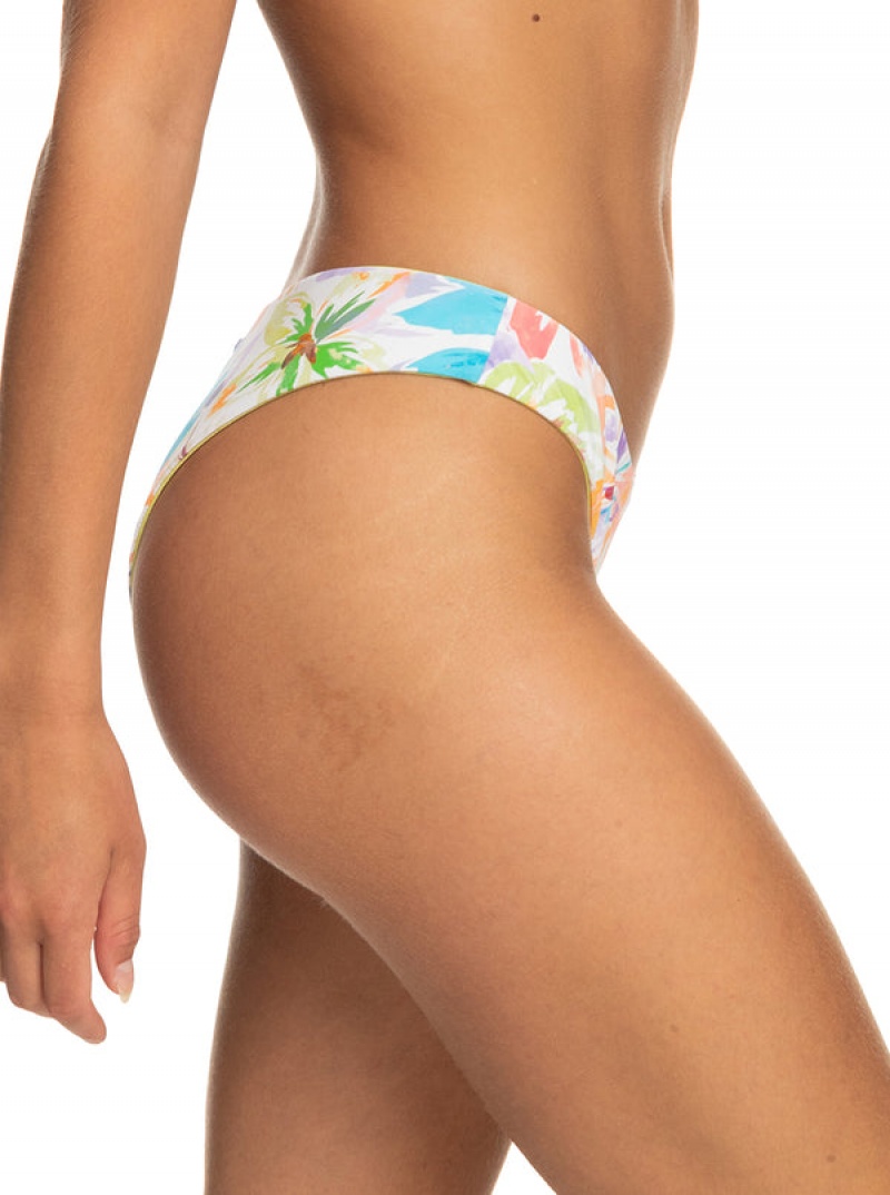 Abajo De Bikini Roxy Retro Reversible Cheeky | 208XJUEZW