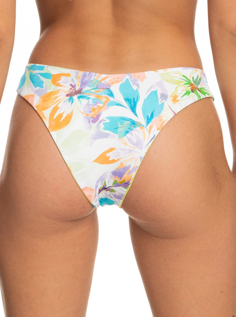 Abajo De Bikini Roxy Retro Reversible Cheeky | 208XJUEZW