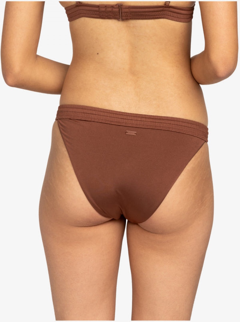 Abajo De Bikini Roxy Silky Island Banded | 150EVSZMQ