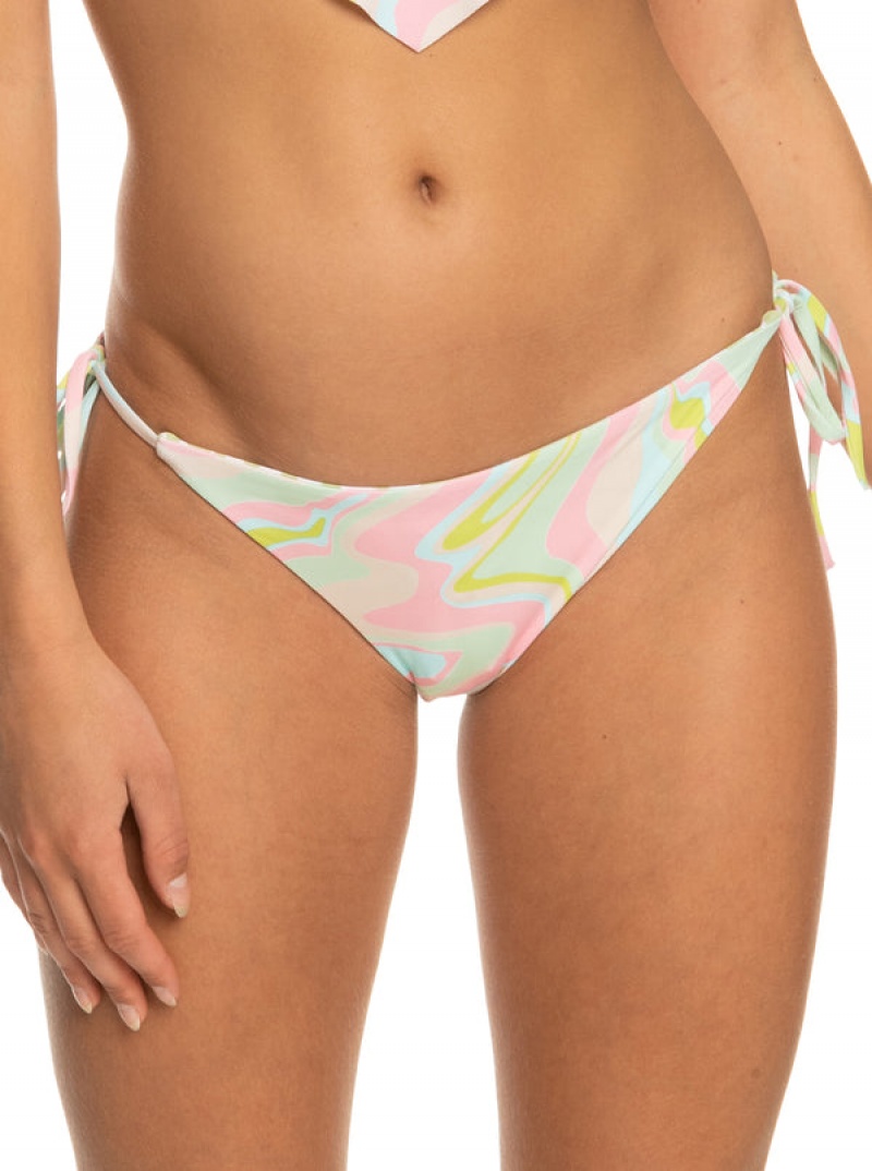 Abajo De Bikini Roxy Tropics Hype Cheeky Reversible | 051KXDCQM