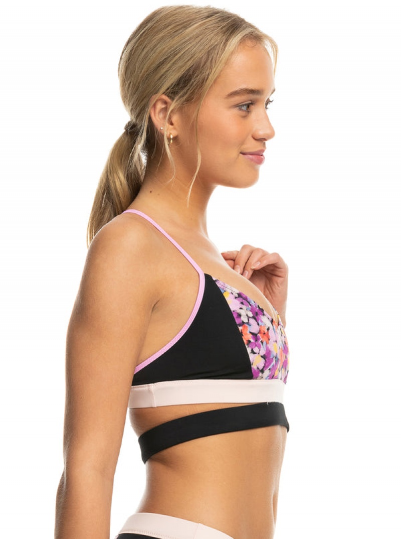 Arriba De Bikini Roxy Active Bralette | 067TMCXLD