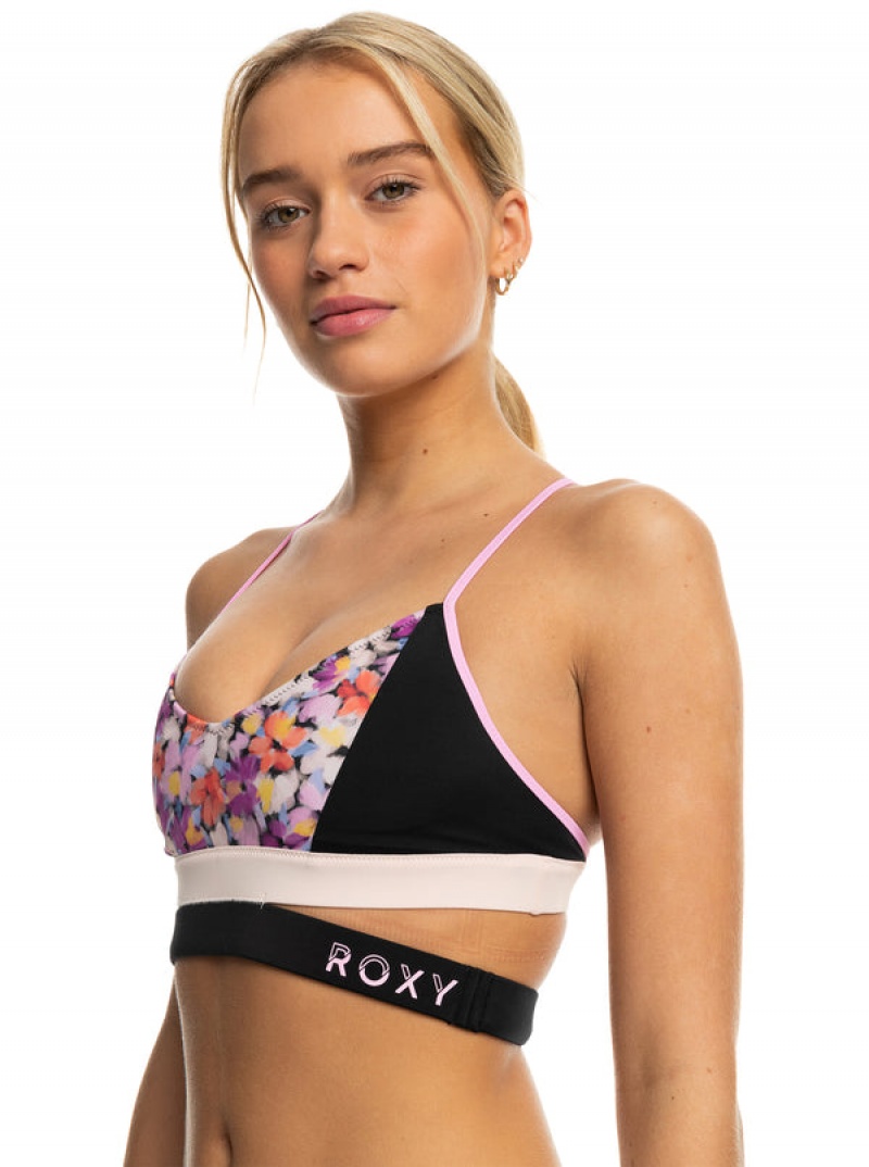 Arriba De Bikini Roxy Active Bralette | 067TMCXLD