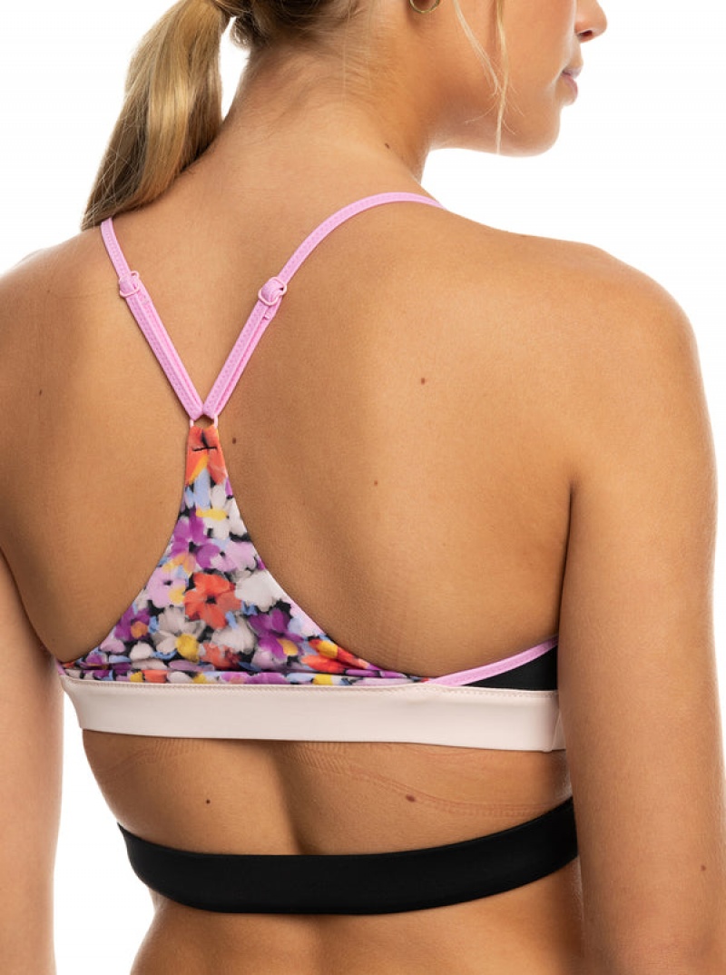 Arriba De Bikini Roxy Active Bralette | 067TMCXLD