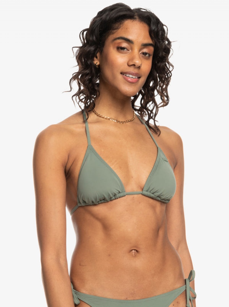 Arriba De Bikini Roxy Beach Classics Tiki Triangle | 231DLZTSU