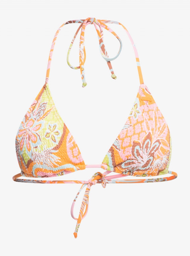 Arriba De Bikini Roxy Floraldelic Tiki Tri | 396KJLHVZ