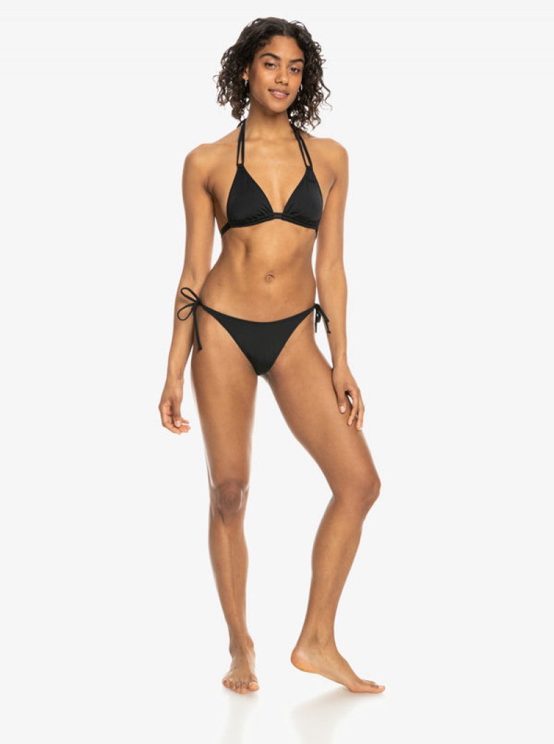 Arriba De Bikini Roxy Solid Beach Classics Mini Tikitri | 671AXDZCN