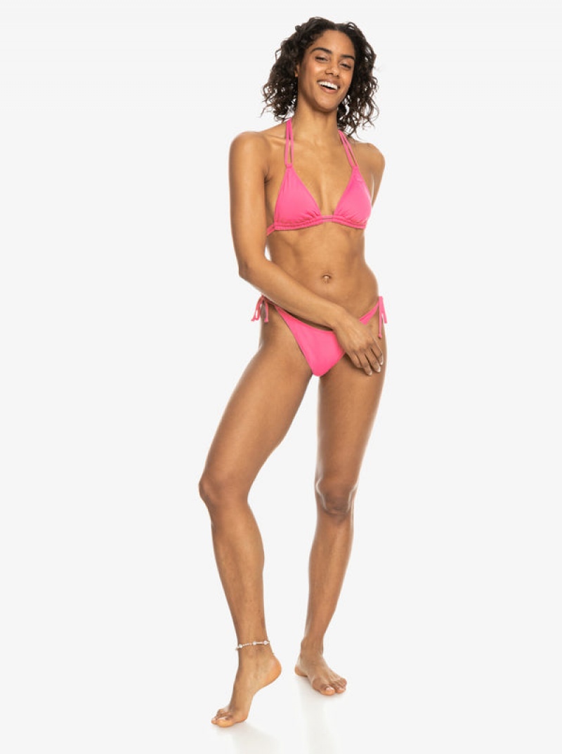 Arriba De Bikini Roxy Solid Beach Classics Mini Tikitri | 689IUCVPL