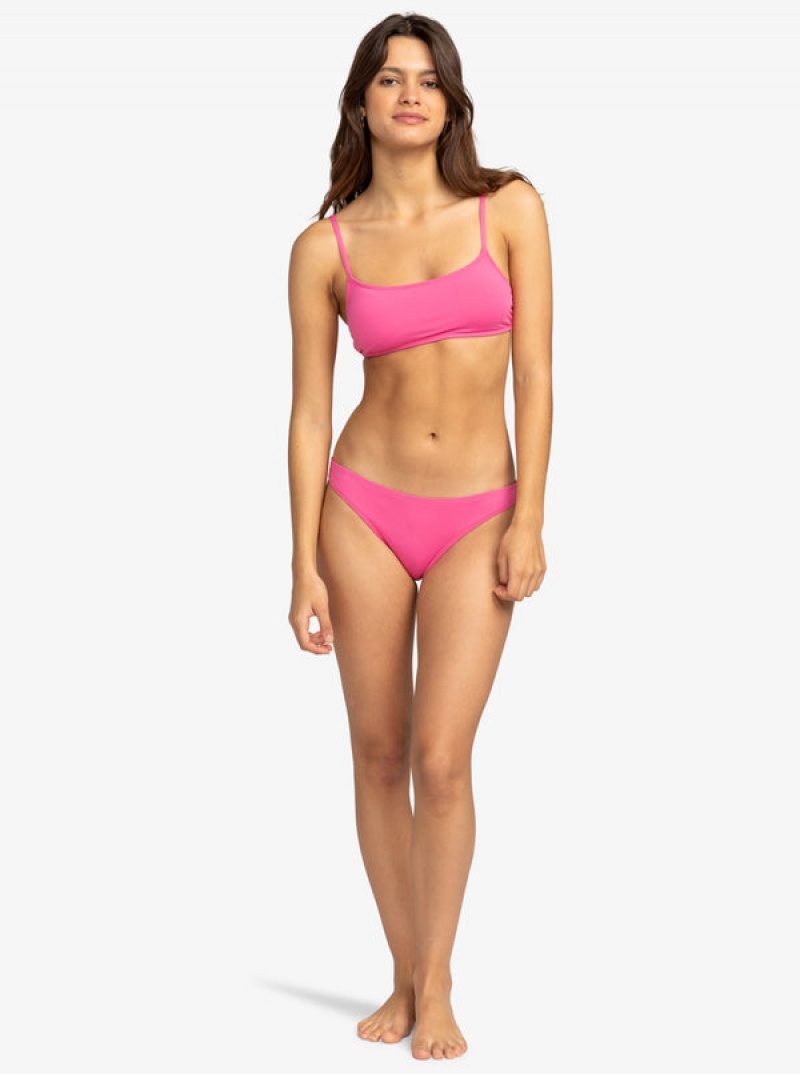 Arriba De Bikini Roxy Solid Beach Classics Bralette | 847PJUSKM