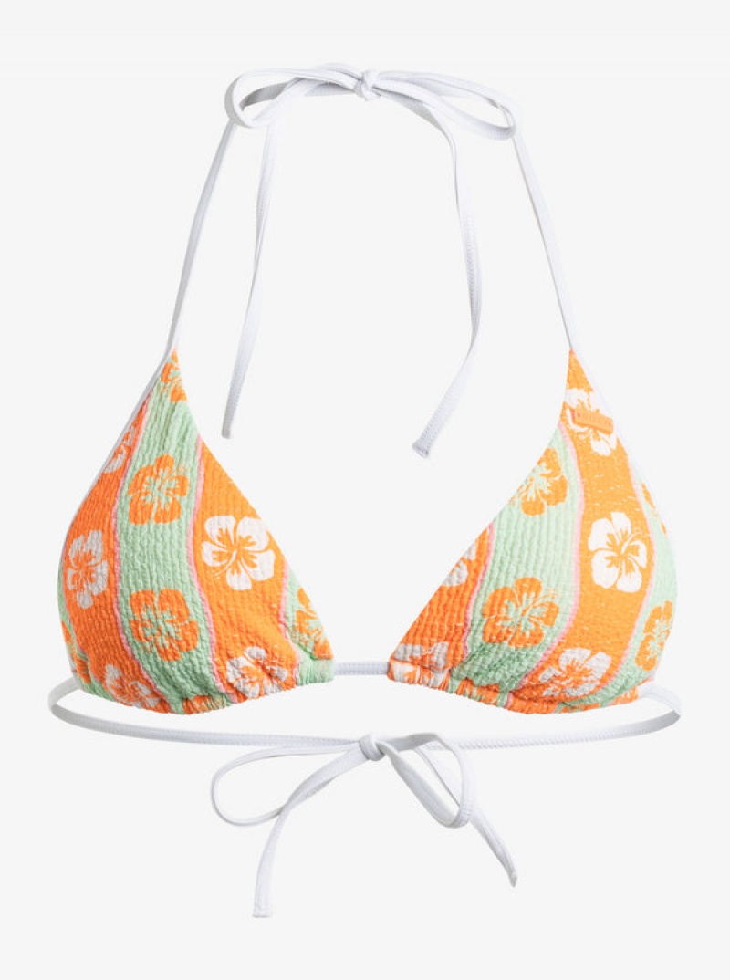 Arriba De Bikini Roxy Wavy Babe Tiki Tri | 794EKCXHZ