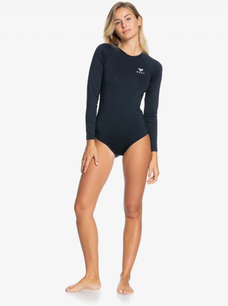 Bañadores Roxy Essentials Long Sleeve One-Piece | 409ETNMCP