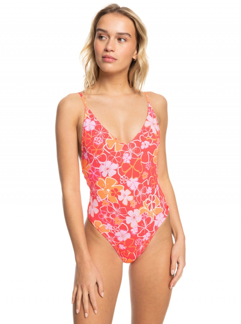 Bañadores Roxy Meadow Flowers One-Piece | 403PNUCWJ