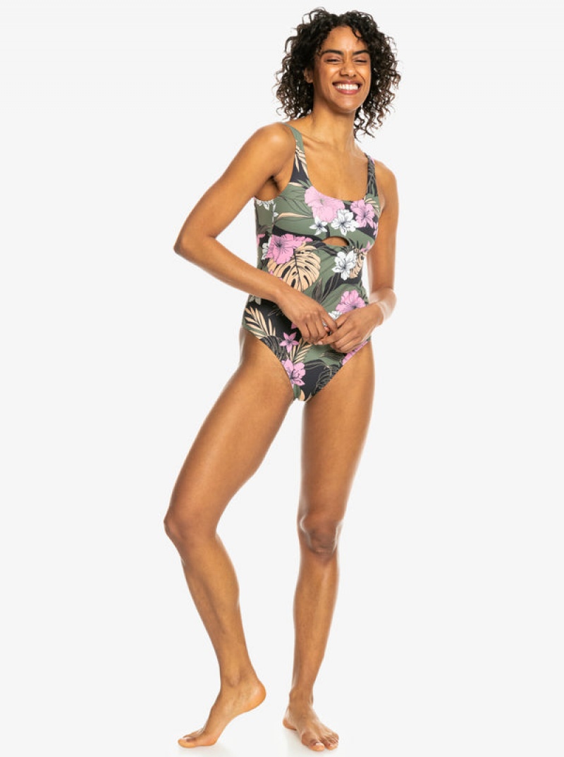 Bañadores Roxy Pro The Double Line One-Piece | 206FJXMTD