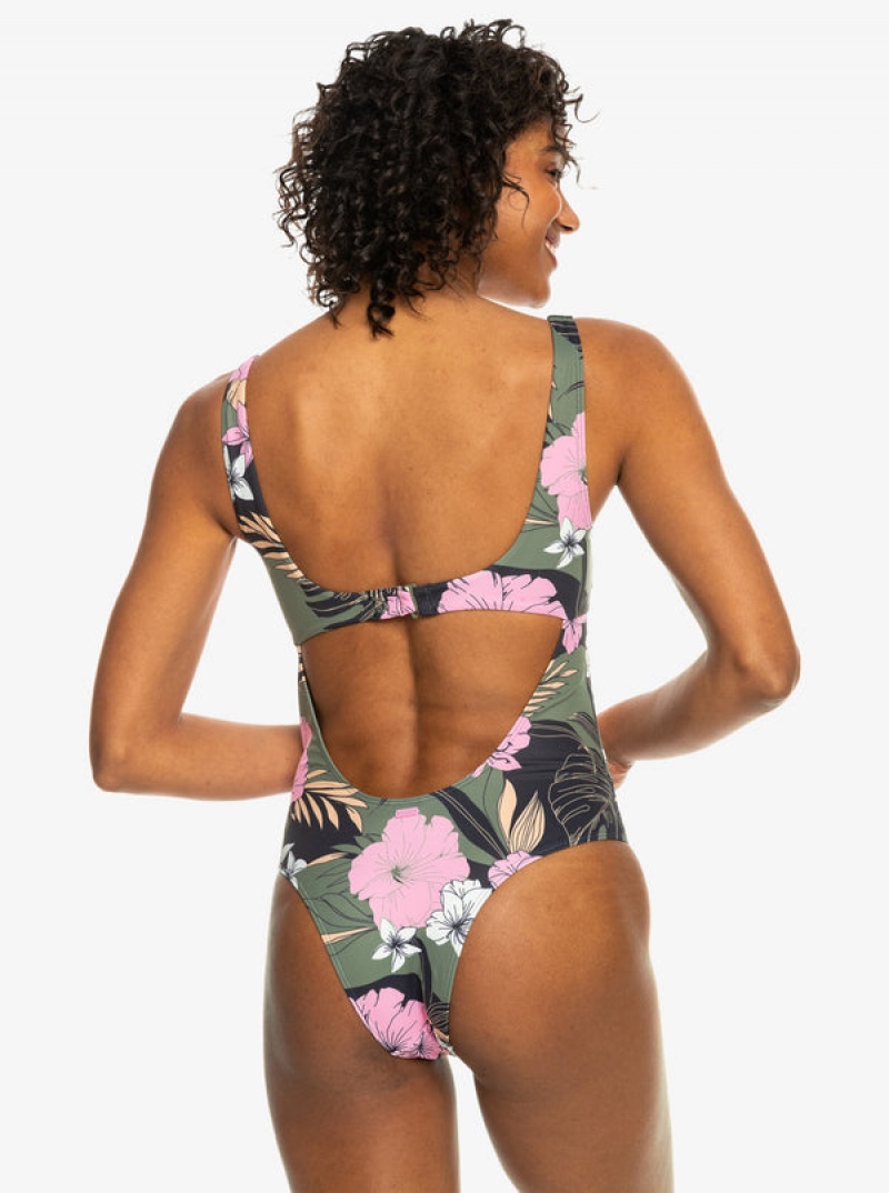 Bañadores Roxy Pro The Double Line One-Piece | 206FJXMTD