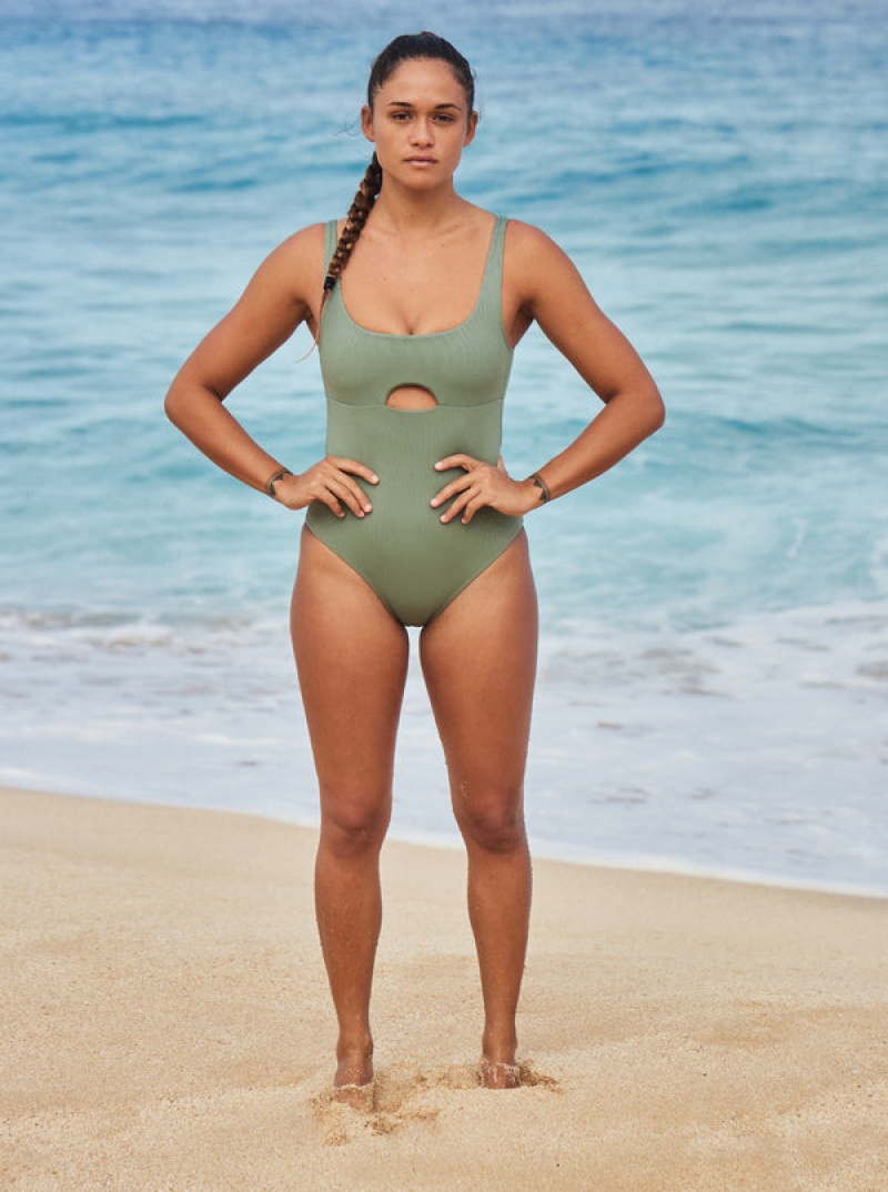 Bañadores Roxy Pro The Double Line One-Piece | 596WNZRTA