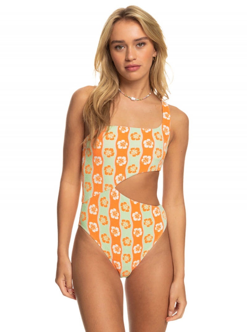 Bañadores Roxy Wavy Babe One-Piece | 384GCKSMH